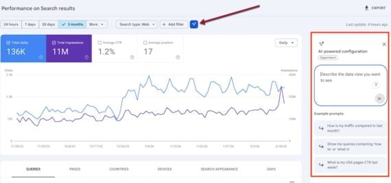 Google Search Console Unveils Generative AI-Powered Analysis for Organic Search Insights