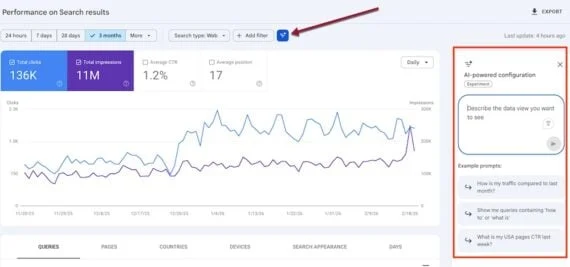 Google Search Console Unveils Generative AI-Powered Analysis for Organic Search Insights