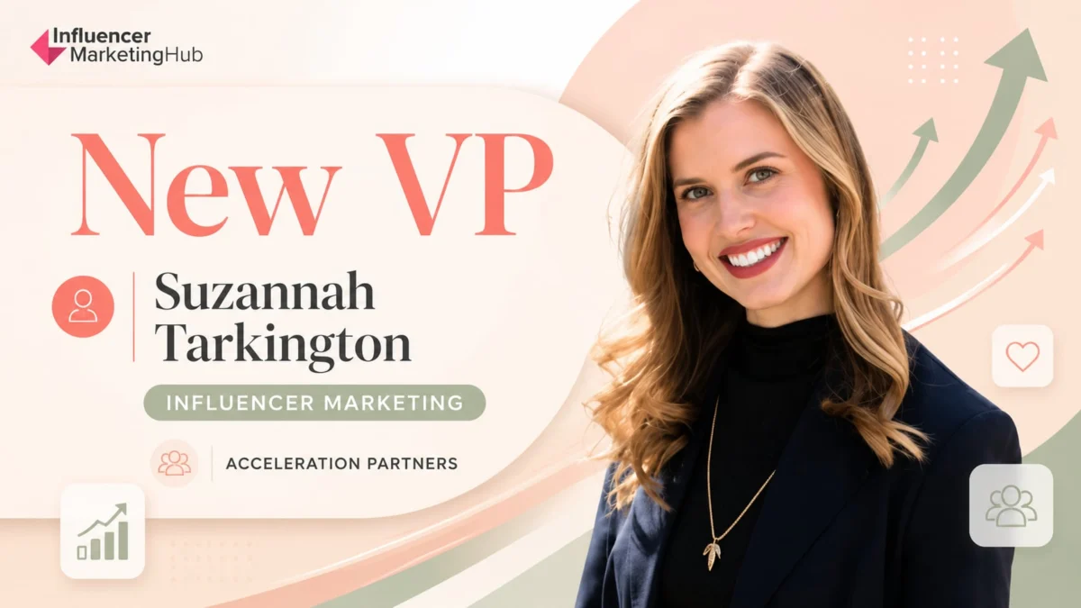 Acceleration Partners Appoints Suzannah Tarkington as Vice President of Influencer Amidst Converging Marketing Landscape