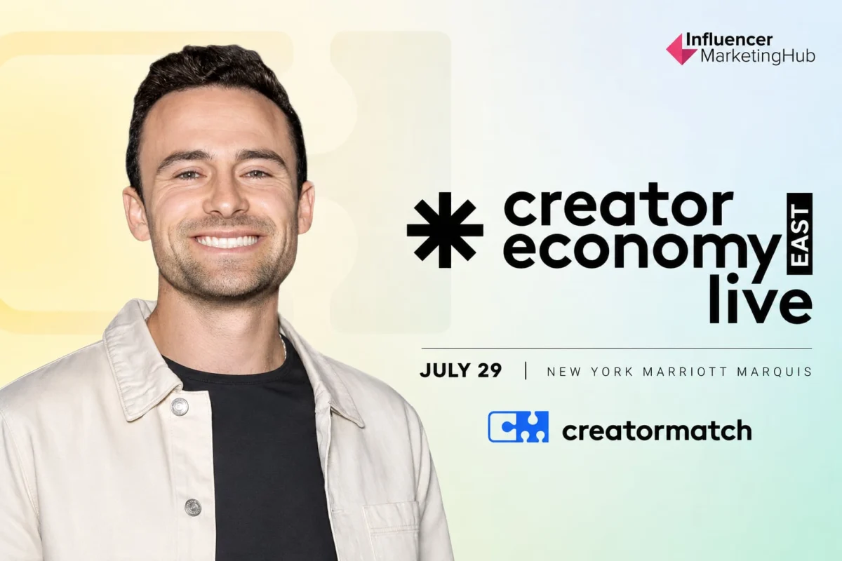 AJ Eckstein to Emcee Creator Economy Live East Amidst Creator Match’s Explosive Growth, Signaling Major Shift in B2B Marketing Landscape