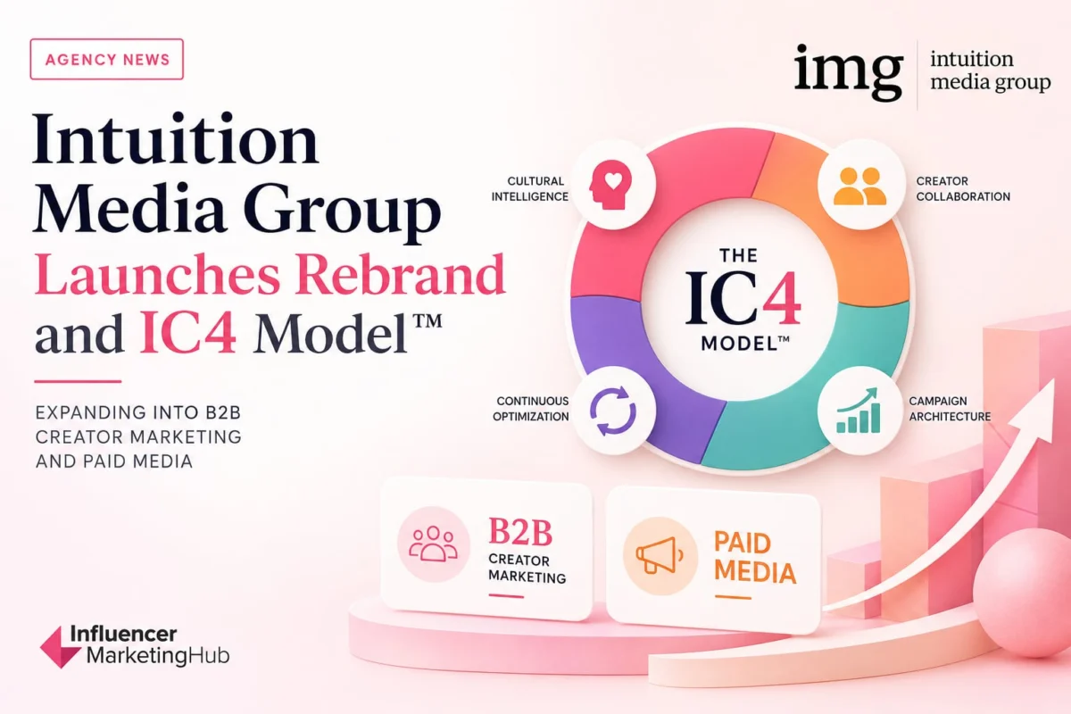 Intuition Media Group Launches Rebrand and Proprietary IC4 Model, Expanding Into B2B Creator Marketing and Paid Media