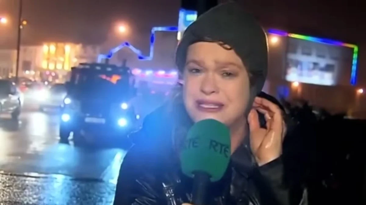 Don’t Make Unnecessary Journeys or Reporter Hit By Stop Sign