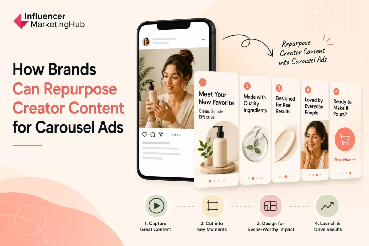 How Brands Can Repurpose Creator Content for Carousel Ads