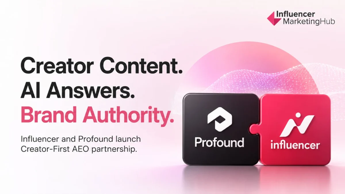 Influencer and AI Marketing Platform Profound Announce Creator-First AEO to Revolutionize Brand Visibility in AI-Generated Answers