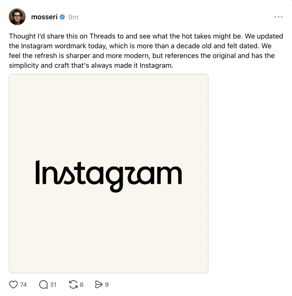Instagram Unveils Sharper, More Modern Wordmark to Refresh Its Decade-Old Visual Identity
