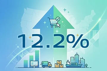 U.S. E-commerce Sales Surge to Double-Digit Growth, Mirroring Pre-Pandemic Trajectory