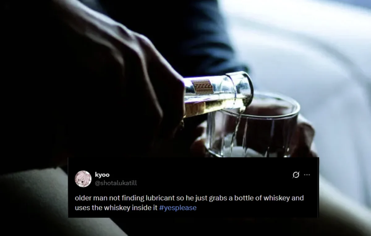 Viral Whiskey Lubricant Post Ignites Social Media Debate Over Sexual Realism and Internet Fanfiction Tropes