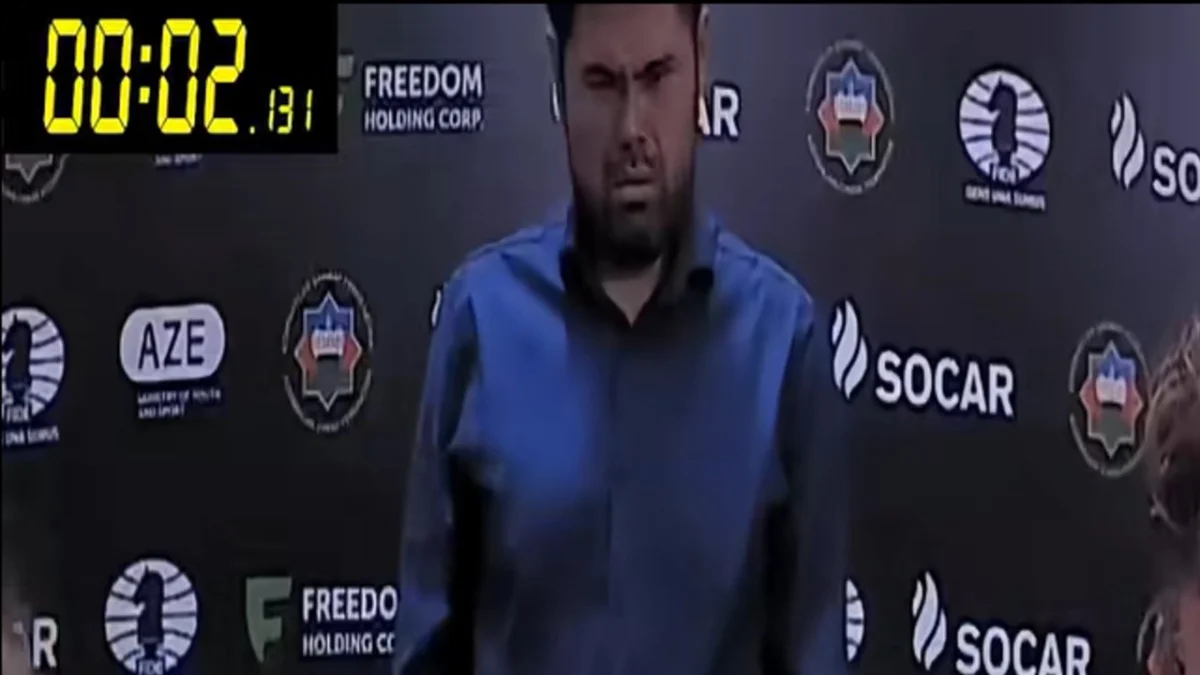 2.13 Seconds Chess / Realization That Magnus Is Losing
