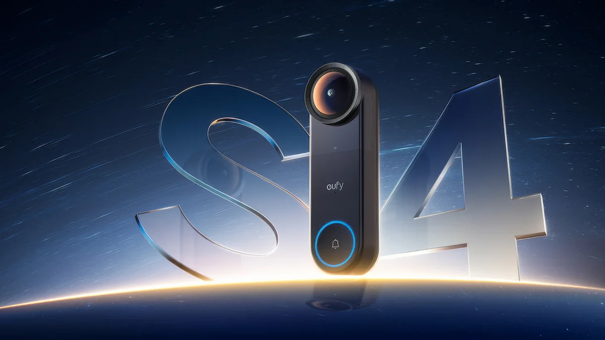 Anker’s eufy Video Doorbell S4 Delivers Ring-Like Video Calls with Immersive Panoramic and VR Capabilities