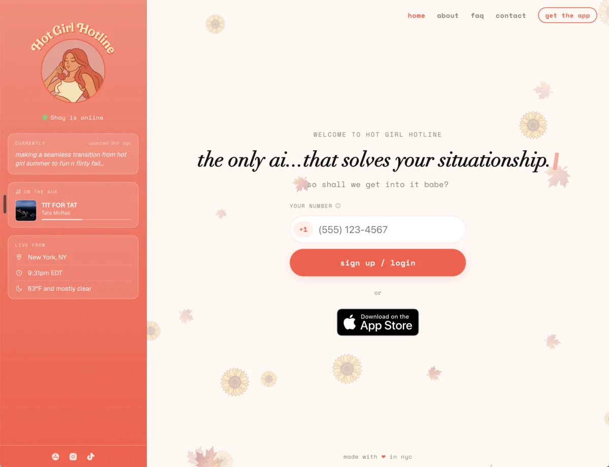 Hot Girl Hotline: Sisters Launch AI Startup for Relationship Advice to Offer Safer, Specialized Guidance