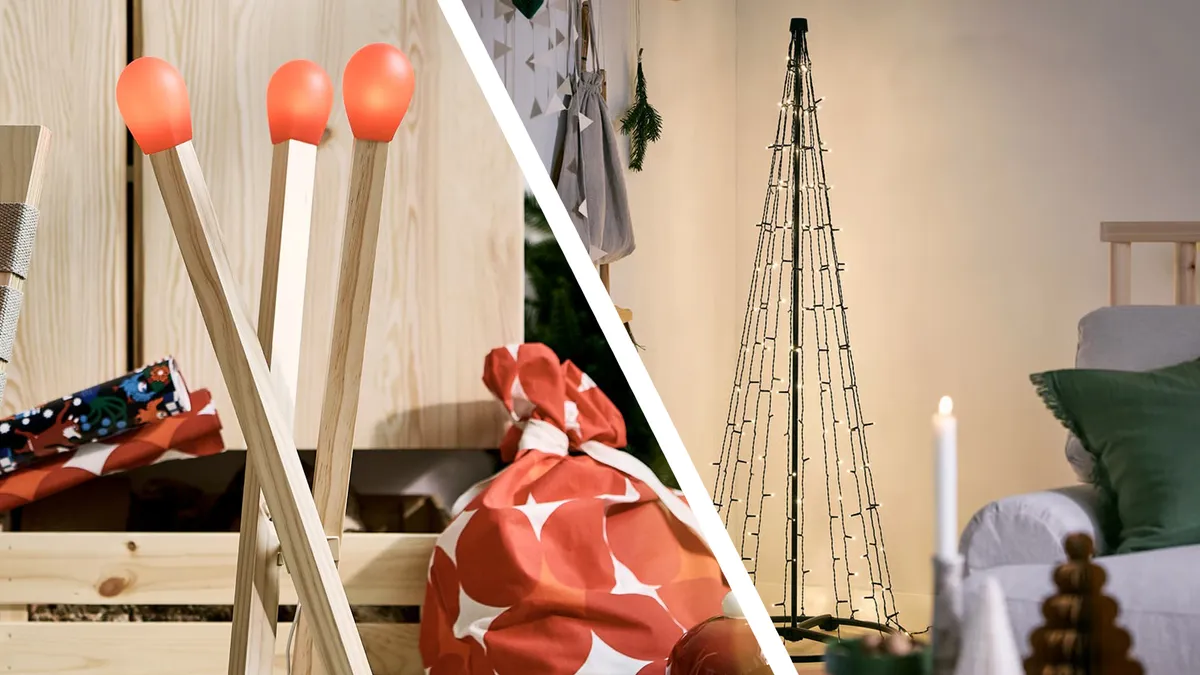 IKEA STRÅLA LED Christmas Tree Reimagines Holiday Decor with Light-Based Design