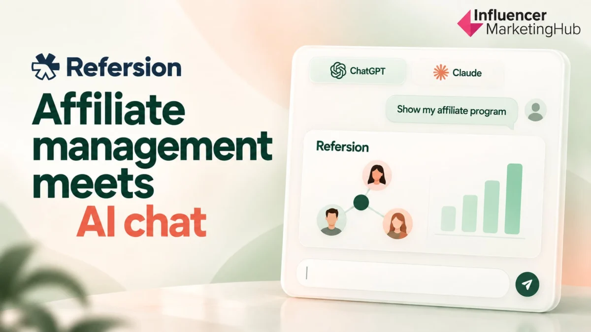 Refersion Launches MCP Server Enabling AI-Powered Affiliate Program Management Through Natural Language