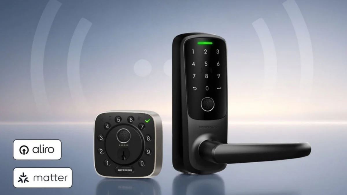 ULTRALOQ launches three next-gen smart locks with UWB, Aliro and Matter